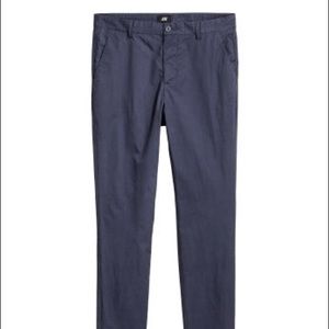 Blue Plus size H&M Chinos, Size 24